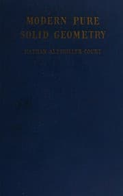 Modern pure solid geometry