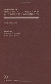 Progress in nucleic acid research and molecular biology