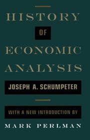 History of Economic Analysis