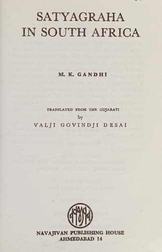 Satyagraha in South Africa