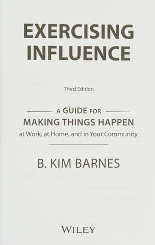 Exercising influence