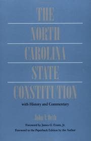 The North Carolina state constitution
