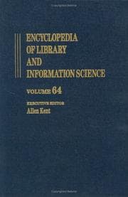Encyclopedia of Library and Information Science