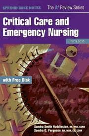 Critical care and emergency nursing