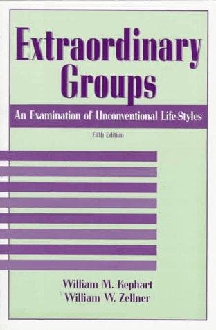 Extraordinary groups