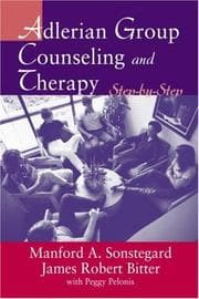 Adlerian group counseling and therapy