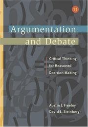 Argumentation and debate