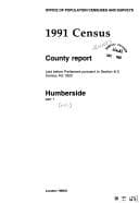 Census County Report, 1991