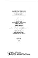 Progress in Behavior Modification