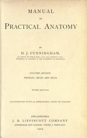 Manual of practical anatomy