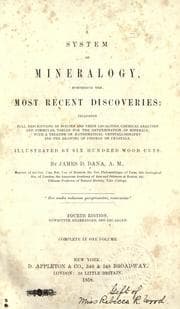 A System of Mineralogy:
