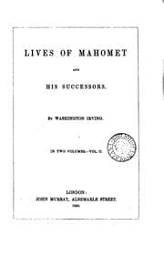 Lives of Mahomet and his successors