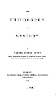 The philosophy of mystery