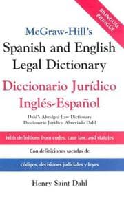McGraw-Hill's Spanish and English legal dictionary