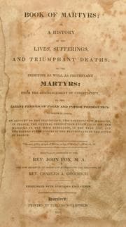 Actes and monuments