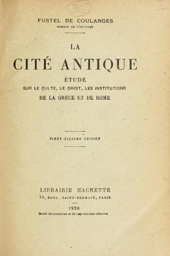 La cité antique