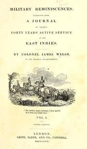 Military reminiscences