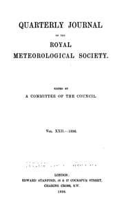 Quarterly Journal of the Royal Meteorological Society
