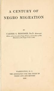 A century of Negro migration