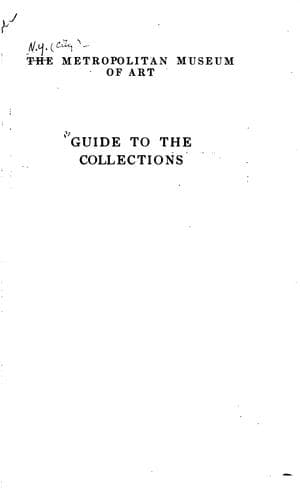 Guide to the collections