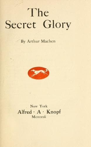 The secret glory