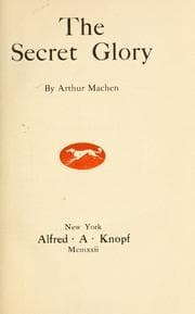 The secret glory