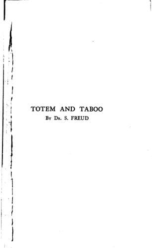 Totem et Taboo