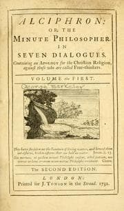 Alciphron, or, The minute philosopher, in seven dialogues