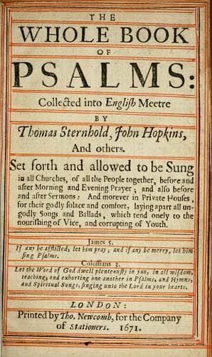 The Book of Psalmes