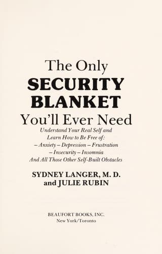 The only security blanket you'll ever need