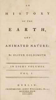An history of the earth, and animated nature