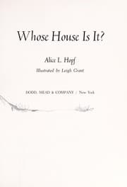 Whose house is it?