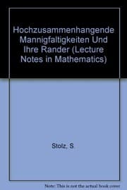 Hochzusammenhängende Mannigfaltigkeiten und ihre Ränder