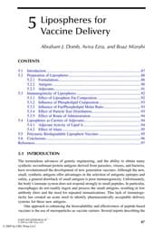 Lipospheres in drug targets and delivery