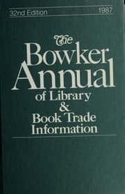 Bowker Annual Library and Book Trade Almanac 1994