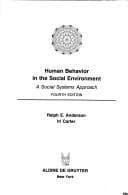 Human behavior in the social environment